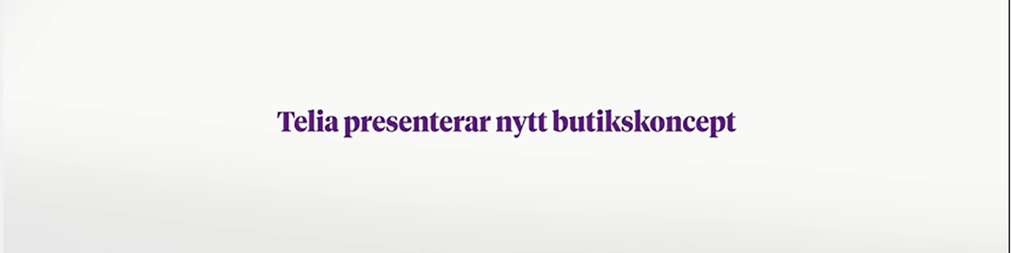 News Image Telia Butikskoncept